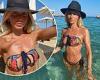 Megan McKenna draws attention to her incredible sun-kissed figure in a busty ...