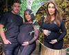 Lauren Goodger, 34, gives BIRTH to a baby girl with boyfriend Charles Drury