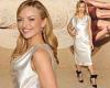Francesca Eastwood rocks white satin as she leads the stars at premiere of M. ...