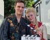 Elle Fanning shares photo with Nicholas Hoult announcing filming has wrapped on ...