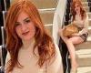 Dripping in designer! Isla Fisher stuns as she shows off her trim pins in a ...