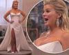 Kerry Katona reveals first look at her wedding dress ahead of fourth marriage