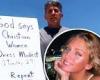 TikToker calls out stranger holding a sign at a Florida beach that asks women ...