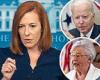 Jen Psaki claims White House will not 'place blame' on those not vaccinated for ...