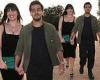 Daisy Lowe shows off in busty little black dress with beau Jordan Saul at ...