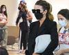 Kate Beckinsale and daughter Lily Sheen arrive at JFK Airport in New York City
