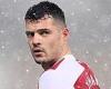 sport news Granit Xhaka's move to Roma 'hits a roadblock with the Italians unable to agree ...