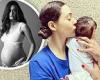 Emmy Rossum shares first photo of baby who 'now has antibodies' and tells fans ...
