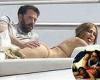 Jennifer Lopez and on-again beau Ben Affleck put on another raunchy display ...