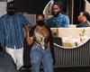 LeBron James and wife Savannah dine out in Beverly Hills