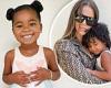 Khloe Kardashian shares a photo of her three-year old daughter True Thompson