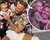 Conor McGregor takes his 'beautiful family' to unlikely friend Justin Bieber's ...