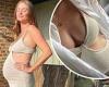 Pregnant Millie Mackintosh shows off her blossoming baby bump in a cut out dress