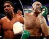 sport news Anthony Joshua vows to 'smoke' bitter rival Tyson Fury when they finally meet ...