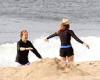 Paul McCartney gets helping hand out of sea from wife in The Hamptons after run ...