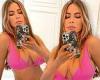 Sofia Vergara, 49, shows off her slender figure in bikini as she says she is ...