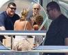 Billionaire James Packer looks relaxed as he holidays on his yacht