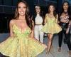 Charlotte Dawson puts on a very busty display in a sequin minidress