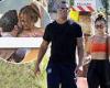 Alex Rodriguez works up a sweat during morning run in Ibiza