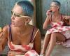 Iris Law shows off her blue buzzcut in sizzling snaps from Greece holiday
