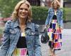 Charlotte Hawkins looks effortlessly stylish stepping out after work at Smooth ...