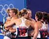 sport news Going for gold...again! GB Women's hockey team progress through to the ...