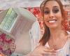 Pregnant Stacey Solomon creates impressive flower wall for her daughter's ...