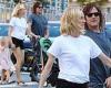 Diane Kruger enjoys the summer weather in shorts during weekend walk with ...