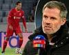 sport news Jamie Carragher urges Liverpool not to rush star defender Virgil van Dijk back ...