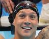 sport news American superstar Caeleb Dressel takes gold in the men's 50m freestyle at the ...