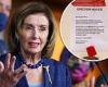 Protestors pin 'eviction notice' on Nancy Pelosi's mansion as eviction ...