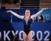 US gymnast Jade Carey wins GOLD in the floor exercise final