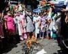 Nine-year-old girl is 'gang-raped', murdered and set on fire while fetching ...