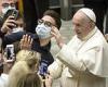 Pope Francis holds first audience since undergoing bowel surgery