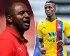 sport news Crystal Palace: Patrick Vieira is determined to hang on to Wilfried Zaha after ...