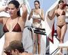 Victoria's Secret model Sara Sampaio sets pulses racing for yacht day with ...
