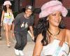 Rihanna  steps out on a shopping trip with beau A$AP Rocky in New York City