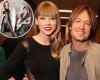 Keith Urban reveals his friend Taylor Swift sent him unreleased songs