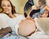 Heavily pregnant Teresa Palmer reveals she has been breastfeeding for seven ...