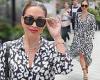 Myleene Klass looks summery in a maxi dress after celebrating her son Apollo's ...