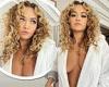 Rita Ora smoulders as she goes bra-free beneath dressing gown in ultra-glam new ...