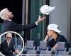 David Beckham and son Romeo sit together in Inter Miami stands