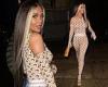 Hollyoaks star Chelsee Healey shows off figure for 33rd birthday at Rosso ...