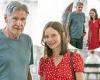 Harrison Ford, 79, enjoys the sunshine with his wife, Calista Flockhart, 56, in ...