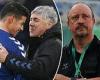 sport news Everton left with bittersweet memories of James Rodriguez class as Rafa Benitez ...