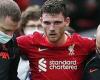 sport news Liverpool suffer huge blow as Andy Robertson hobbles off with serious looking ...