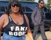Lizzo wears a 'fake boobs' top as she enjoys date with a mystery man at Craig's ...