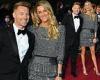 GQ Awards 2021: Tuxedo-clad Ronan Keating cosies up to his wife Storm as she ...