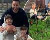 Doting dad! Jimmy Bartel spends quality time with his two boys after split from ...