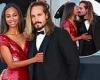 Venice Film Festival 2021: Zoe Saldana packs on the PDA with her husband at The ...